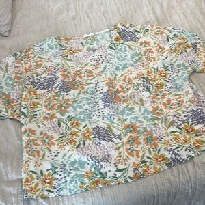 First Love Women's Top Flowered